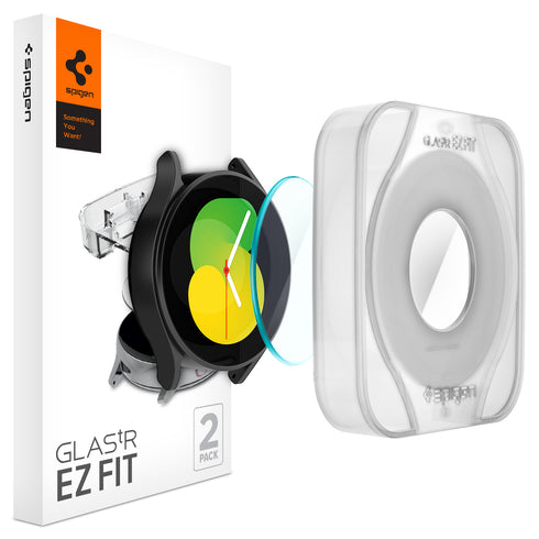 Spigen מגן מסך ל-Galaxy Watch 5/4 (44mm) – GLAS.tR EZ Fit (2 יחידות)